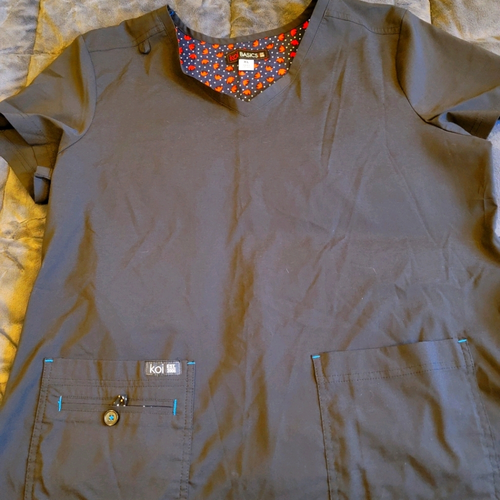 Koi Basics scrub top